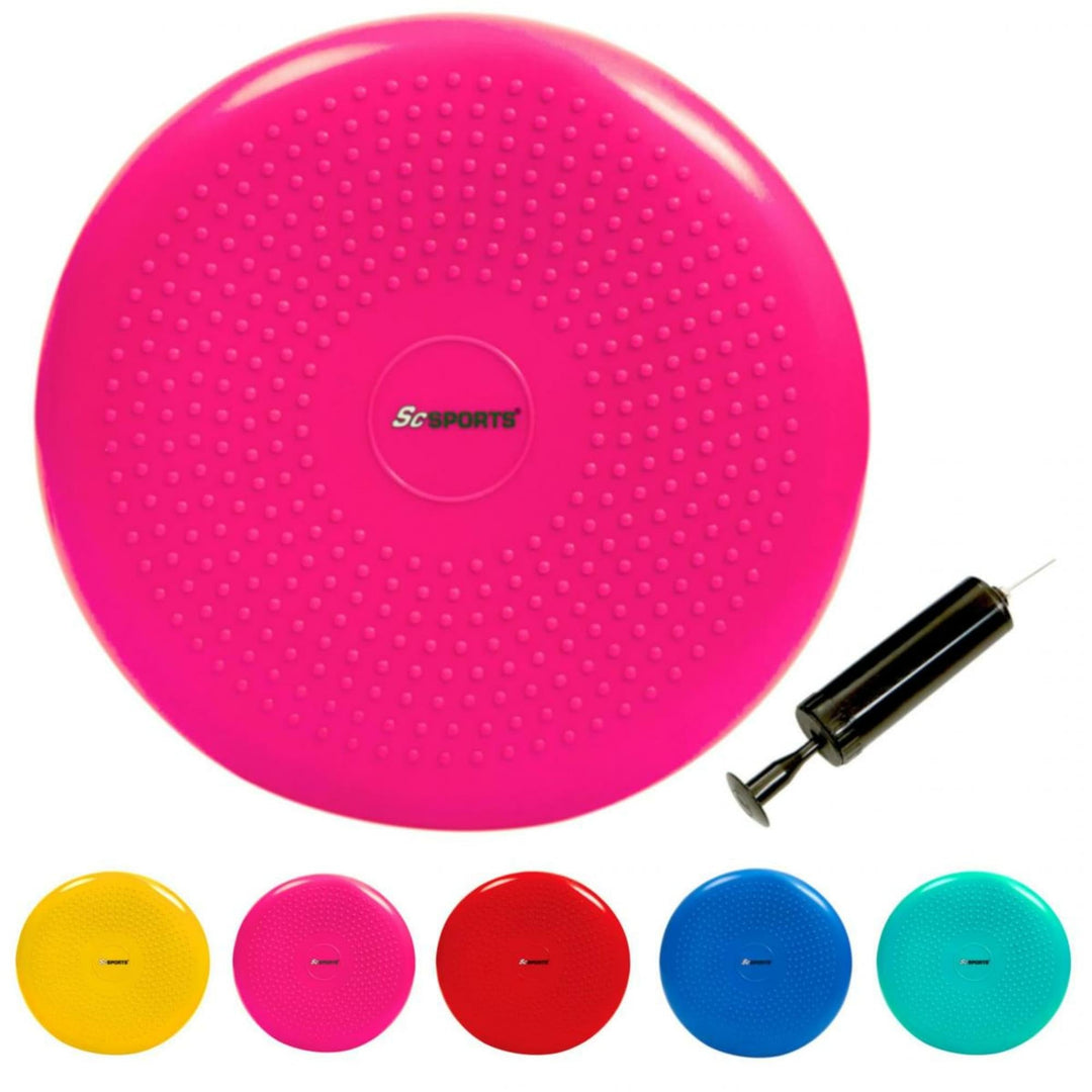 Pernă cu aer fitness , inclusiv pompă de aer - Gorilla Sports Ro