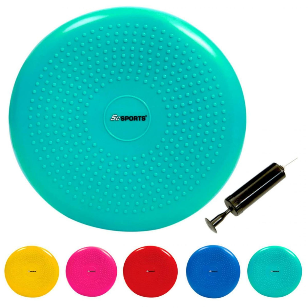 Pernă cu aer fitness , inclusiv pompă de aer - Gorilla Sports Ro