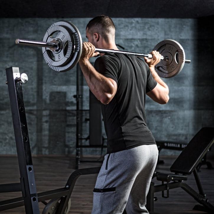 Barbell Xtra Chrome de 170 cm - Gorilla Sports Ro