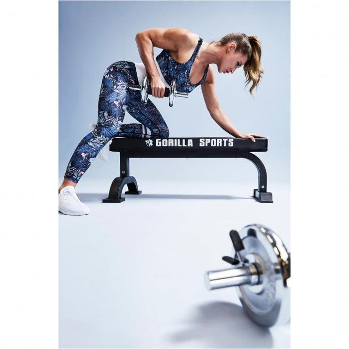 Set de 2 Gantere cu discuri cromate 30 KG - Gorilla Sports Ro