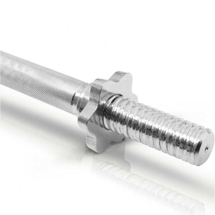 Set de 2 Gantere cu discuri cromate 30 KG - Gorilla Sports Ro