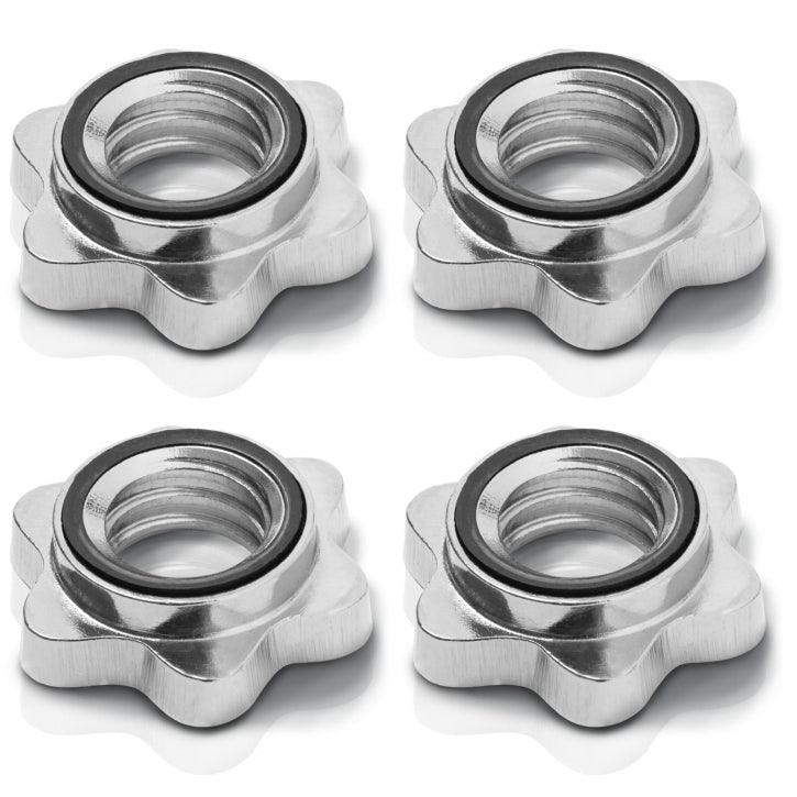 Set de 2 Gantere cu discuri cromate 30 KG - Gorilla Sports Ro