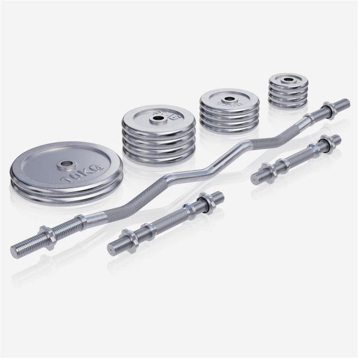 Set complet discuri + bara Z, 70 KG, Gorilla Sports - Gorilla Sports Ro