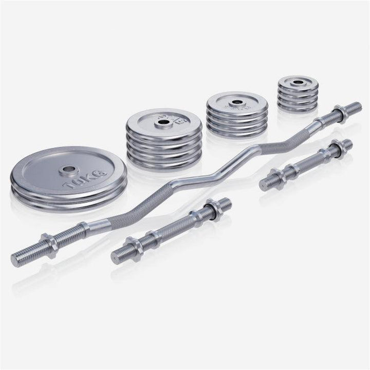 Set complet discuri + bara Z, 70 KG, Gorilla Sports - Gorilla Sports Ro