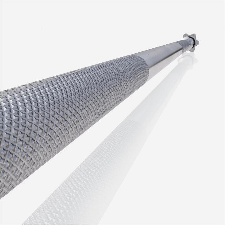 Bară cromată de 150 cm cu blocare stea 30/31 mm - Gorilla Sports Ro