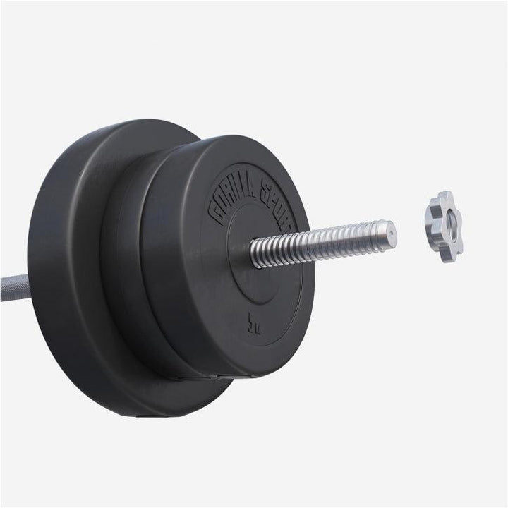 Set de gantere 100 kg - 30/31 mm - Gorilla Sports Ro