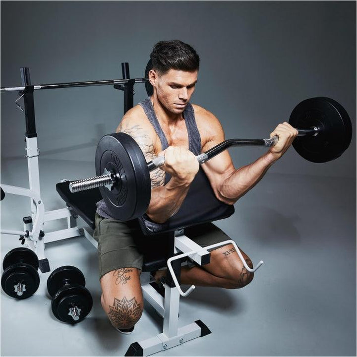 Set de gantere 100 kg - 30/31 mm - Gorilla Sports Ro