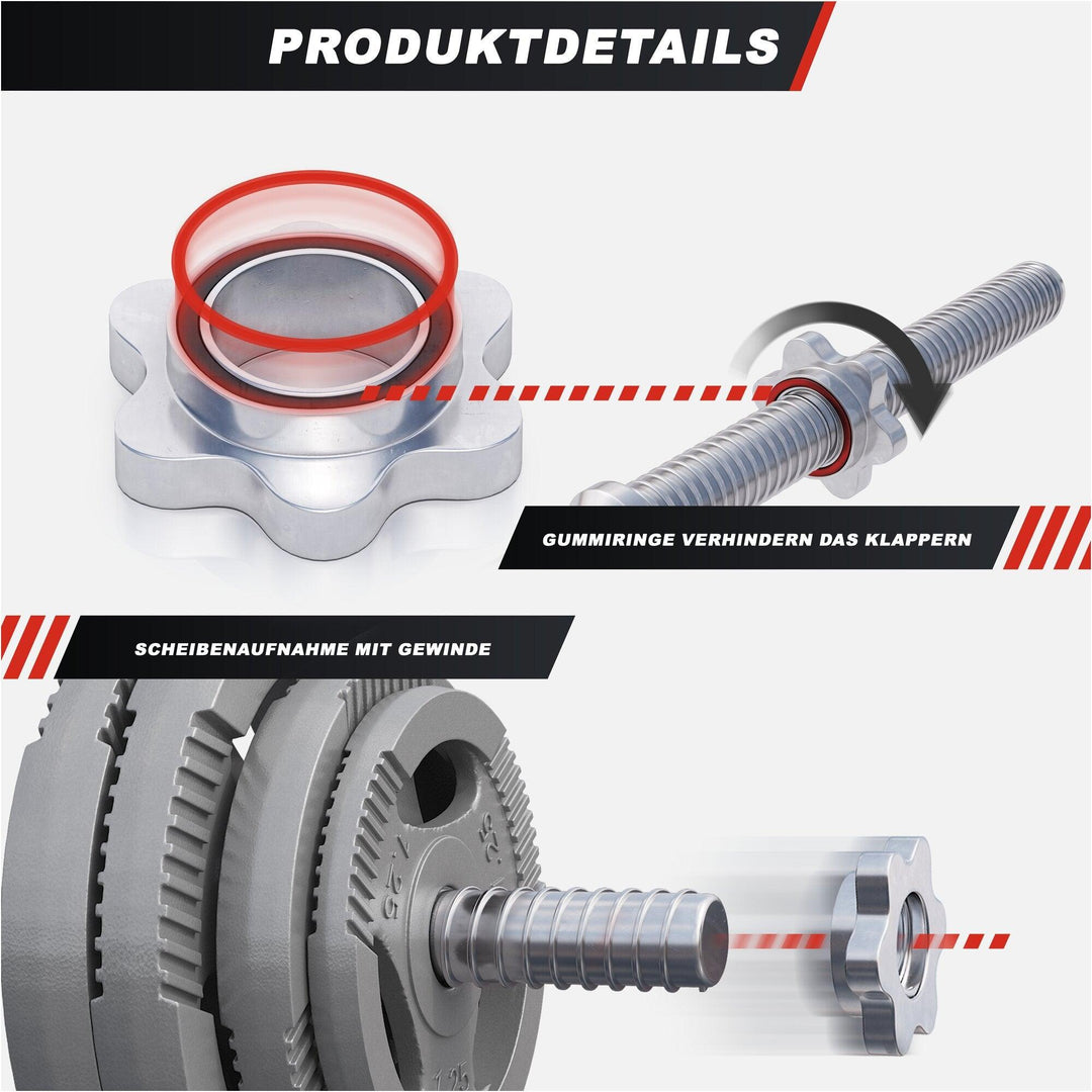 Set bara Z + discuri fonta, 35kg, Gorilla Sports - Gorilla Sports Ro