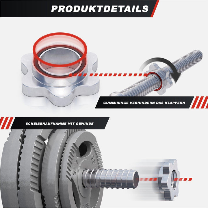 Set bara Z + discuri fonta, 35kg, Gorilla Sports - Gorilla Sports Ro