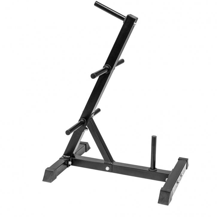 Suport discuri 30/31mm Alb/Negru - Gorilla Sports Ro