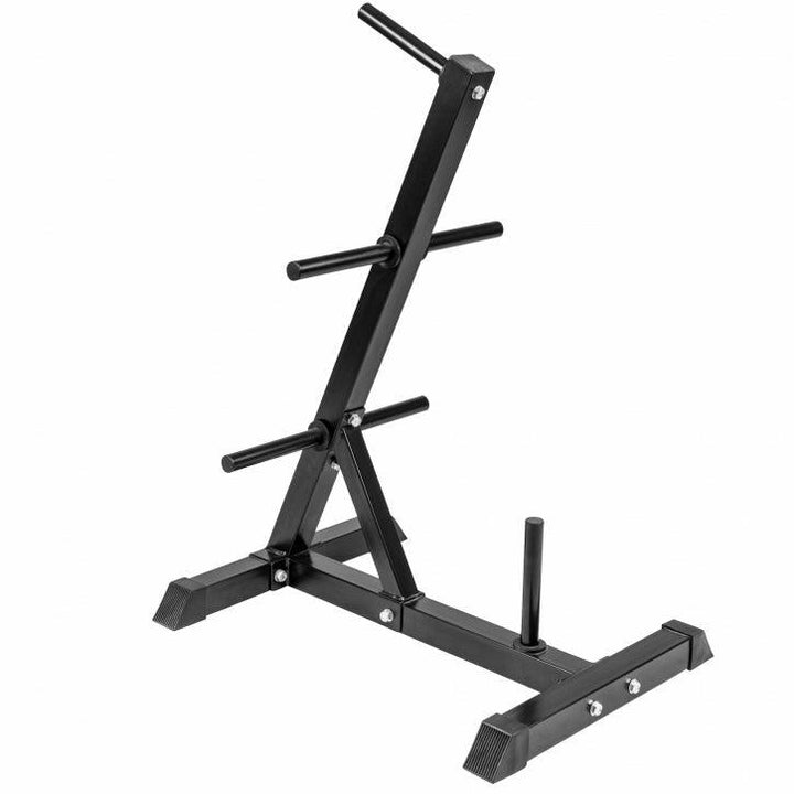 Suport discuri 30/31mm Alb/Negru - Gorilla Sports Ro