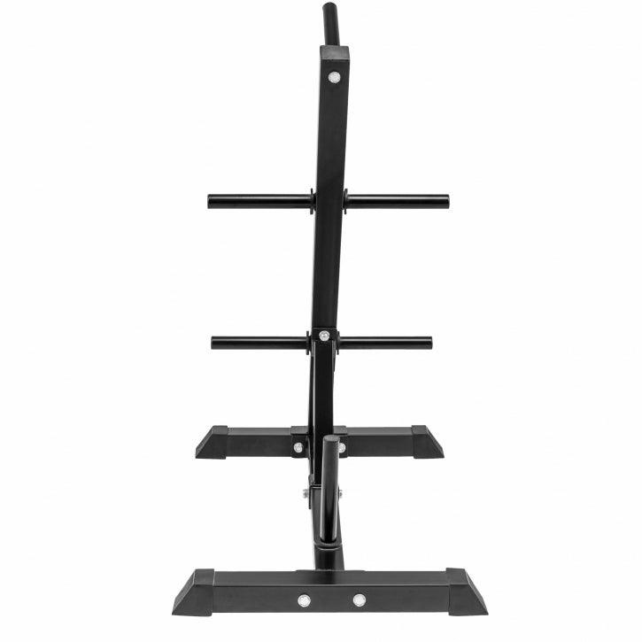 Suport discuri 30/31mm Alb/Negru - Gorilla Sports Ro