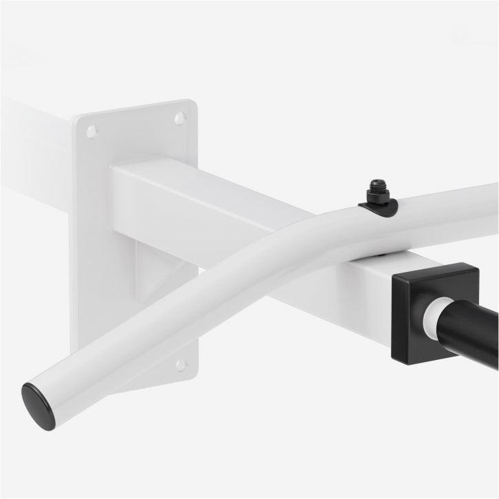 Bară tracțiuni montare perete nergru/alb - Gorilla Sports Ro