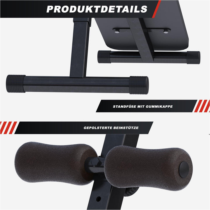 Bancă pentru abdomene înclinată reglabilă - Gorilla Sports Ro