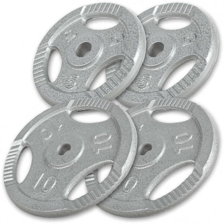 Disc din fontă , Argintiu/Negru, 1,25-20 Kg Gorilla Sports