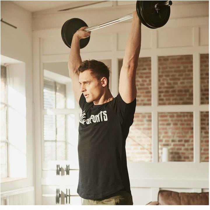 Set placi de greutate, Rubber, 30 kg - 2 x 5 - 2 x 10 kg Gorilla Sports