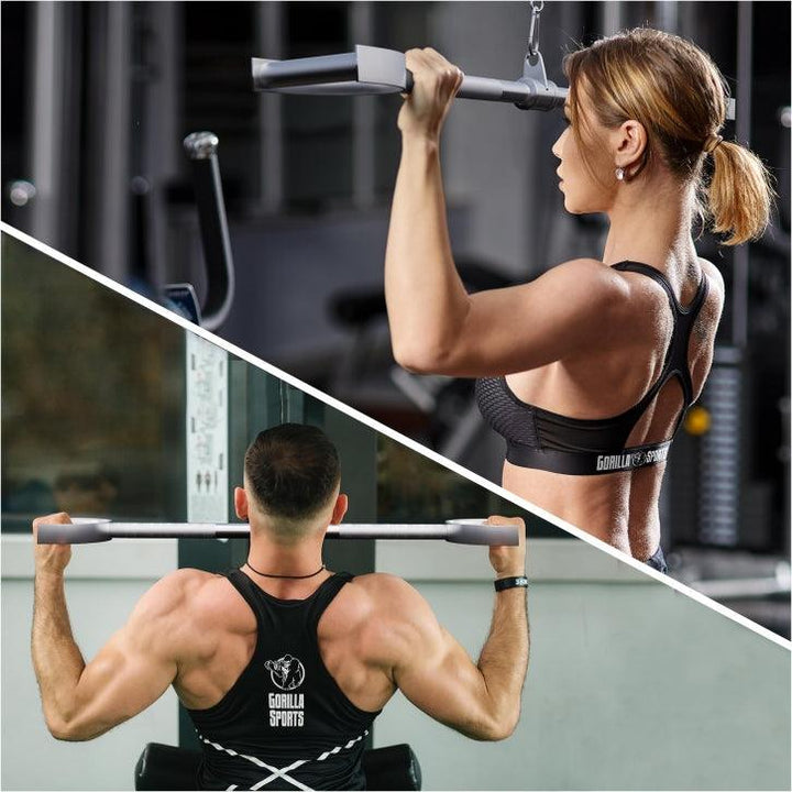 Bara helcometru dreapta cu prinderi - Gorilla Sports Ro