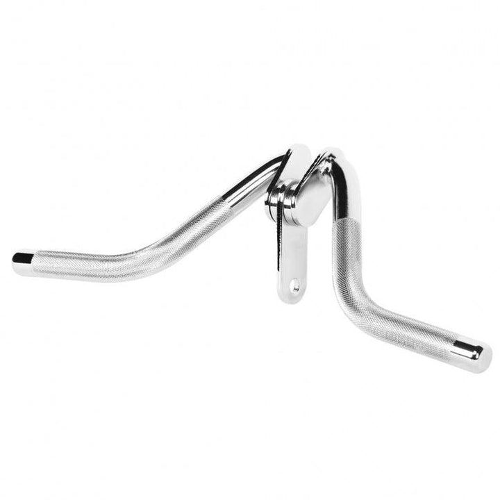 Mâner curl pentru triceps pivotant cromat - Gorilla Sports Ro