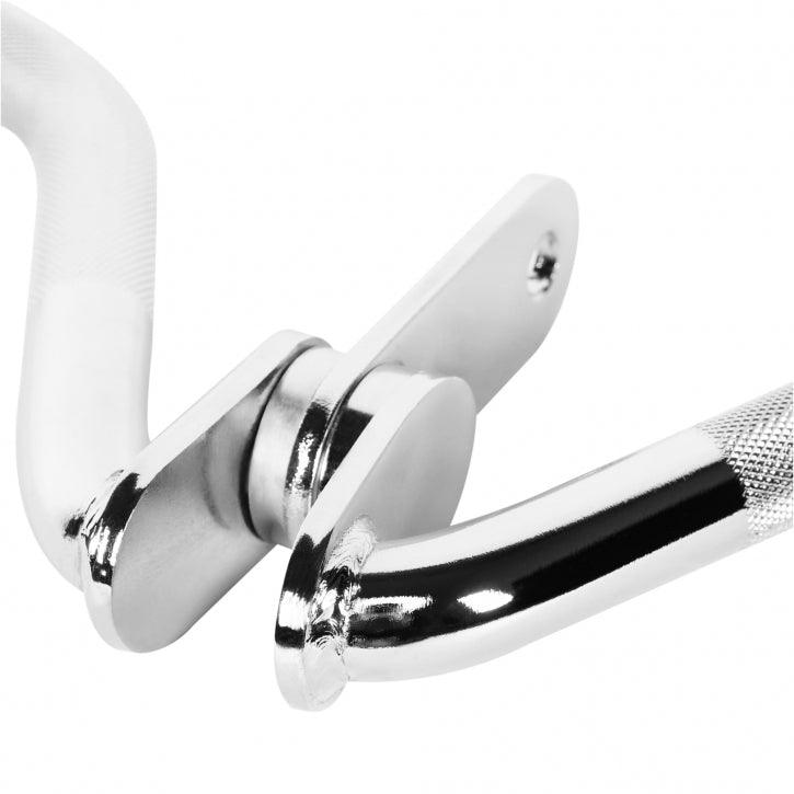 Mâner curl pentru triceps pivotant cromat - Gorilla Sports Ro