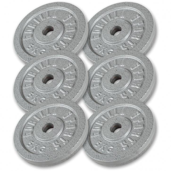 Disc din fontă 0,5-30 kg 30/31 mm Gorilla Sports