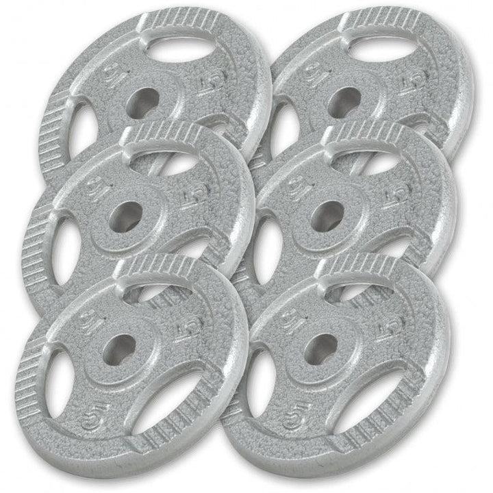 Disc din fontă , Argintiu/Negru, 1,25-20 Kg Gorilla Sports