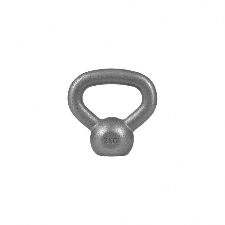 Kettlebell din fier Argintiu/Negru 2-32kg Gorilla Sports