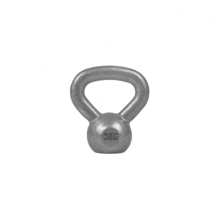 Kettlebell din fier Argintiu/Negru 2-32kg Gorilla Sports
