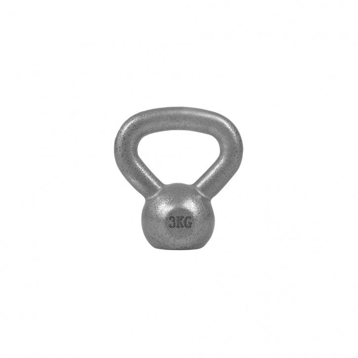 Kettlebell din fier Argintiu/Negru 2-32kg Gorilla Sports