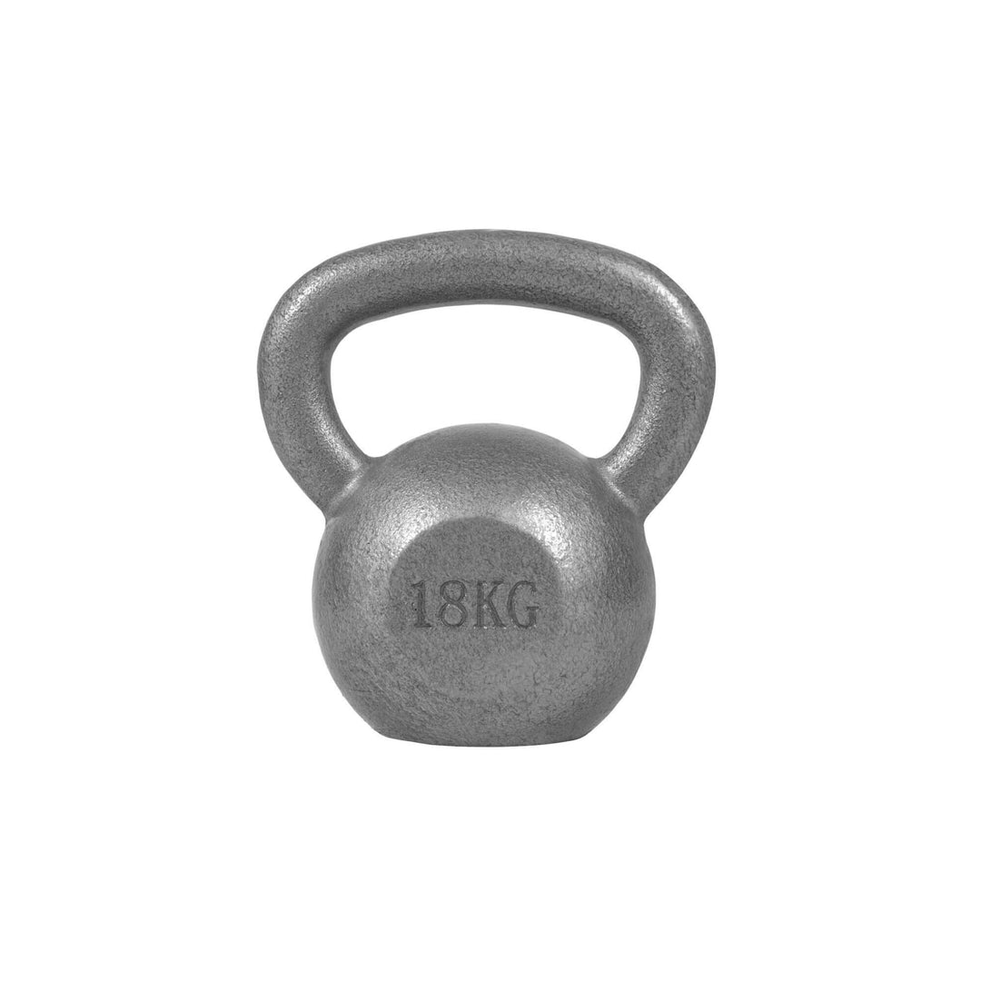 Kettlebell din fier Argintiu/Negru 2-32kg Gorilla Sports