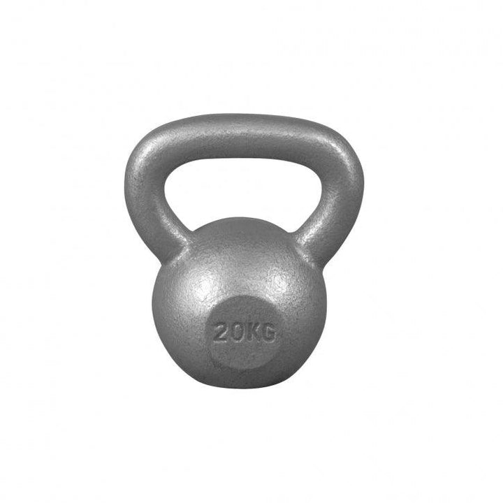 Kettlebell din fier Argintiu/Negru 2-32kg Gorilla Sports