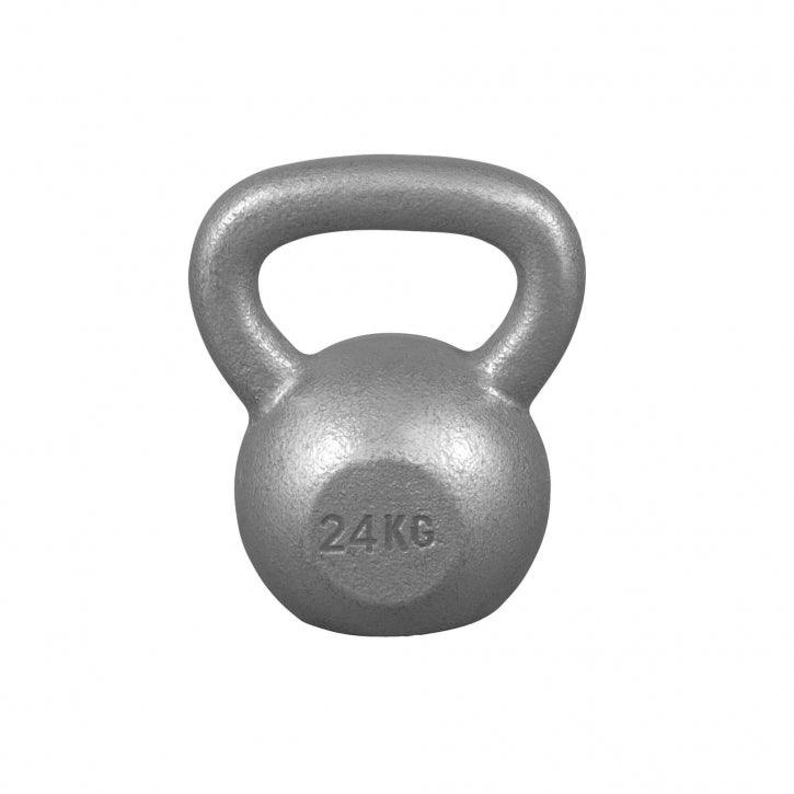 Kettlebell din fier Argintiu/Negru 2-32kg Gorilla Sports
