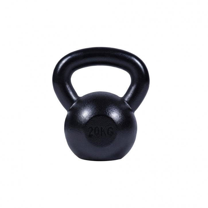 Kettlebell din fier Argintiu/Negru 2-32kg Gorilla Sports