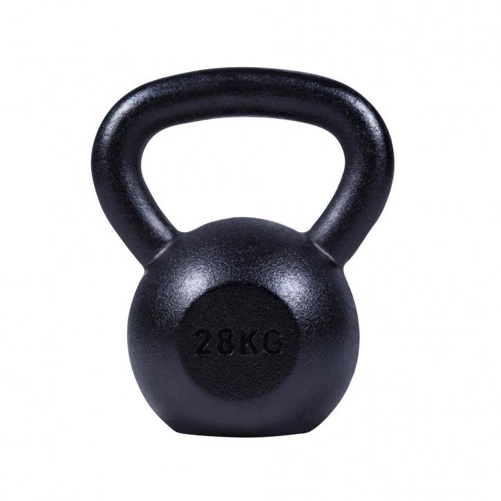 Kettlebell din fier Argintiu/Negru 2-32kg Gorilla Sports