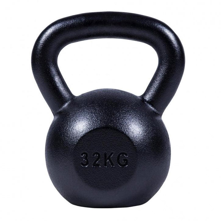 Kettlebell din fier Argintiu/Negru 2-32kg Gorilla Sports