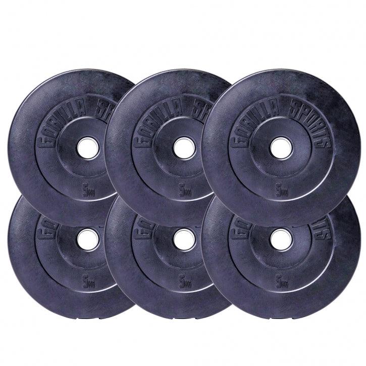 Set Bara cu discuri 38 KG - Gorilla Sports Ro