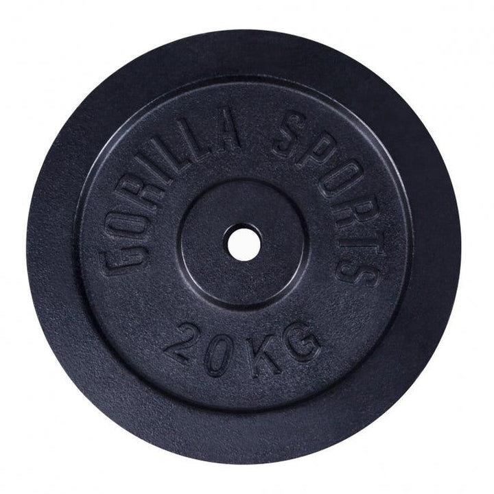 Disc din fontă 0,5-30 kg 30/31 mm Gorilla Sports