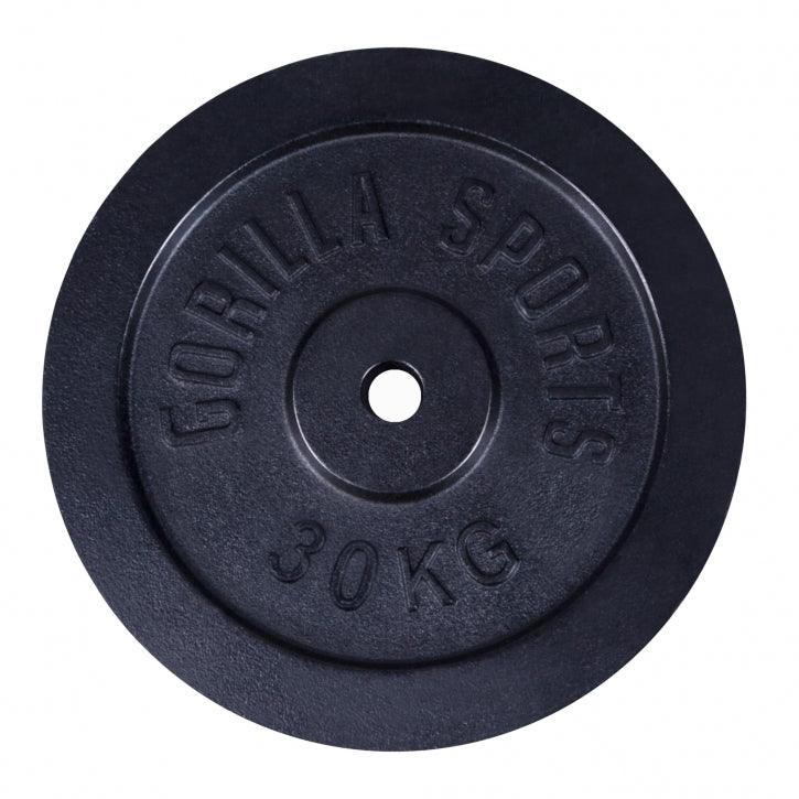 Disc din fontă 0,5-30 kg 30/31 mm Gorilla Sports