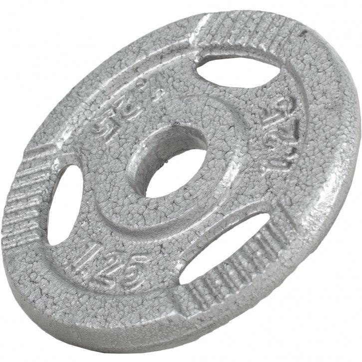 Disc din fontă , Argintiu/Negru, 1,25-20 Kg Gorilla Sports