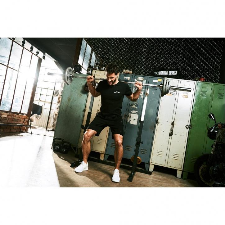 Disc din fontă , Argintiu/Negru, 1,25-20 Kg Gorilla Sports