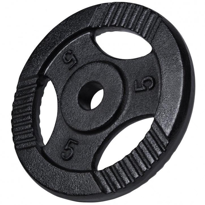 Disc din fontă , Argintiu/Negru, 1,25-20 Kg Gorilla Sports