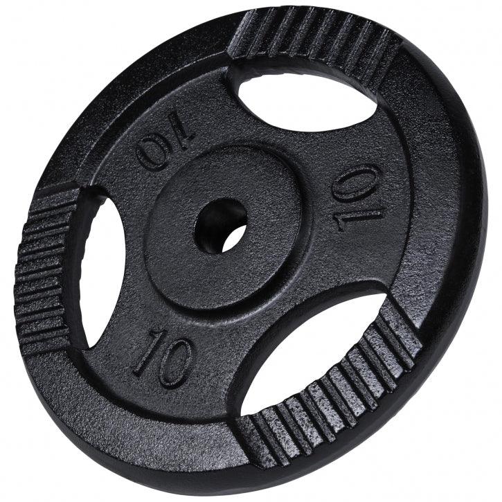 Disc din fontă , Argintiu/Negru, 1,25-20 Kg Gorilla Sports