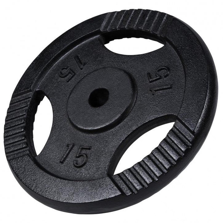 Disc din fontă , Argintiu/Negru, 1,25-20 Kg Gorilla Sports