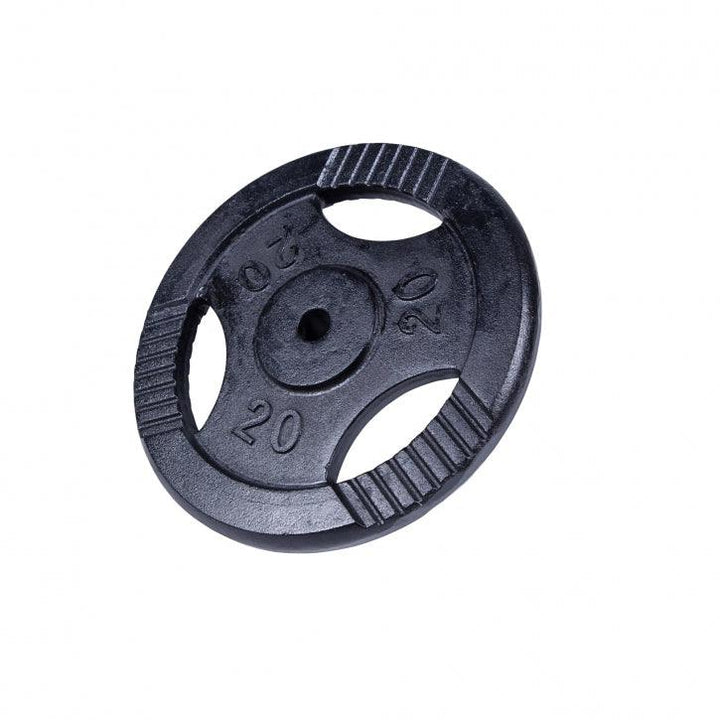 Disc din fontă , Argintiu/Negru, 1,25-20 Kg Gorilla Sports