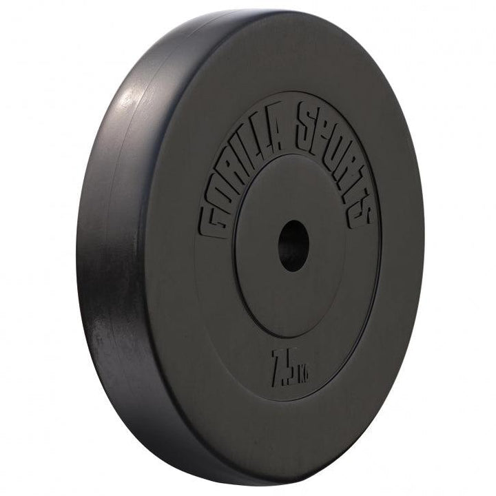 Discuri din plastic umplute cu ciment, 1.25 - 15kg, 30/31mm Gorilla Sports