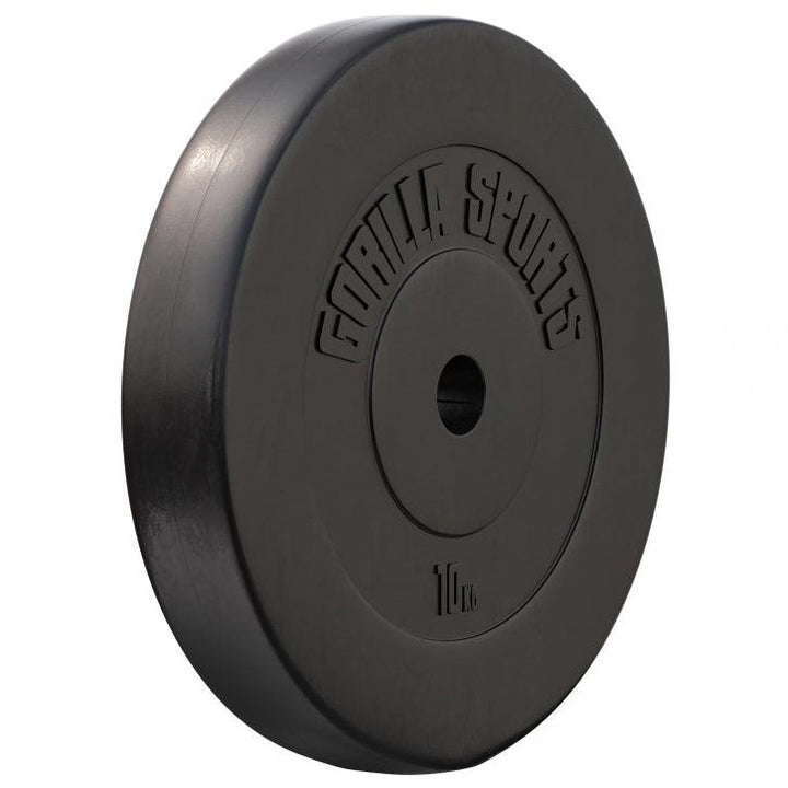 Discuri din plastic umplute cu ciment, 1.25 - 15kg, 30/31mm Gorilla Sports