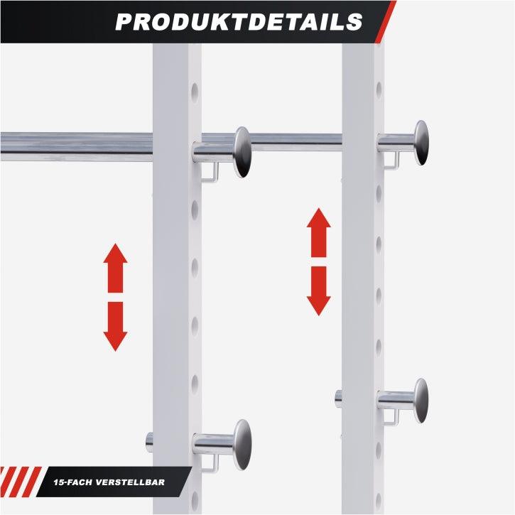 Power Rack Alb - Gorilla Sports Ro