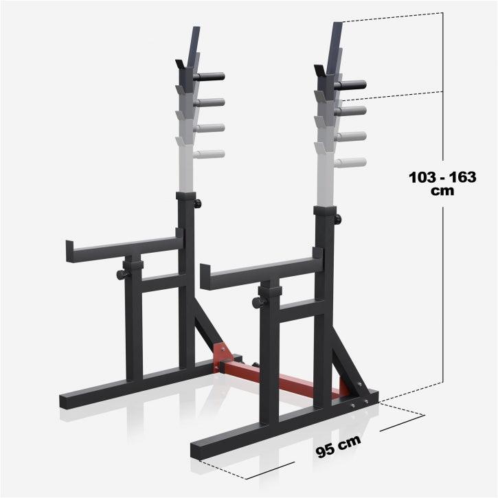 Multi Squat Rack Ajustabil - Gorilla Sports Ro