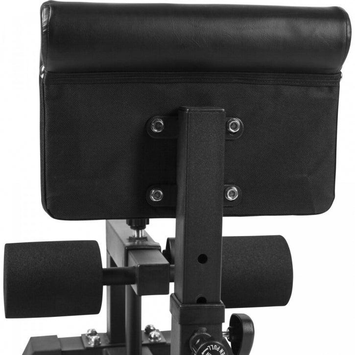 Bancă pentru genuflexiuni Sissy Squat Trainer, Negru - Gorilla Sports Ro