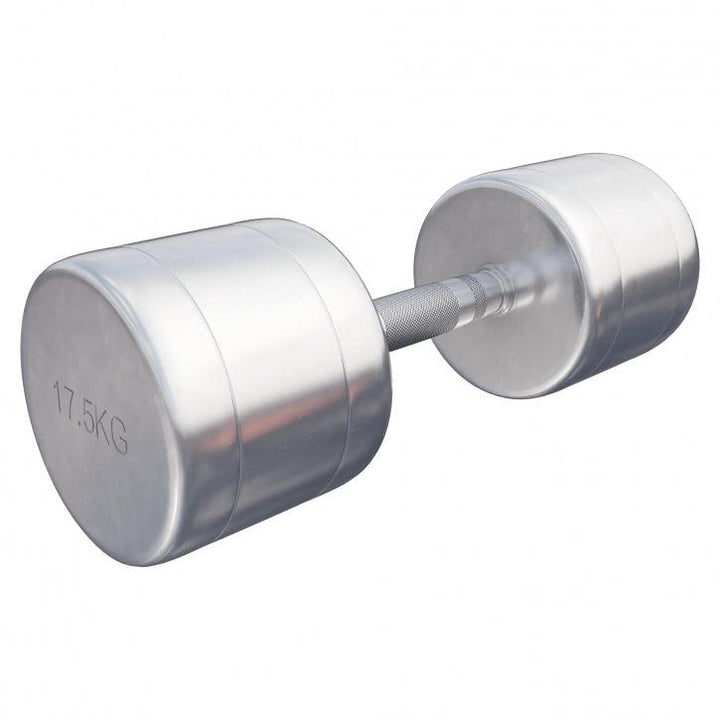 Set de 2 Gantere cromate cu greutate fixa, 2-30 Kg Gorilla Sports