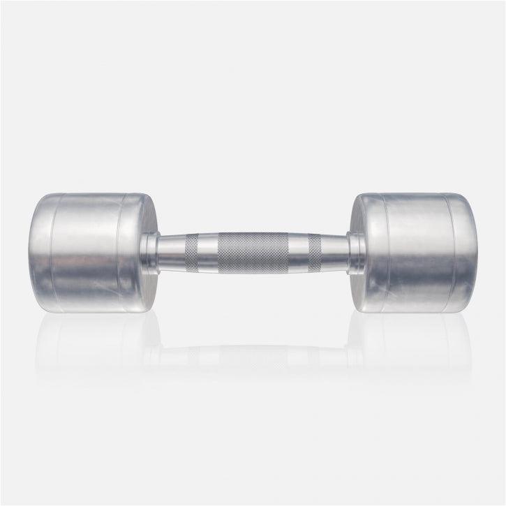 Set de 2 Gantere cromate cu greutate fixa - Gorilla Sports Ro